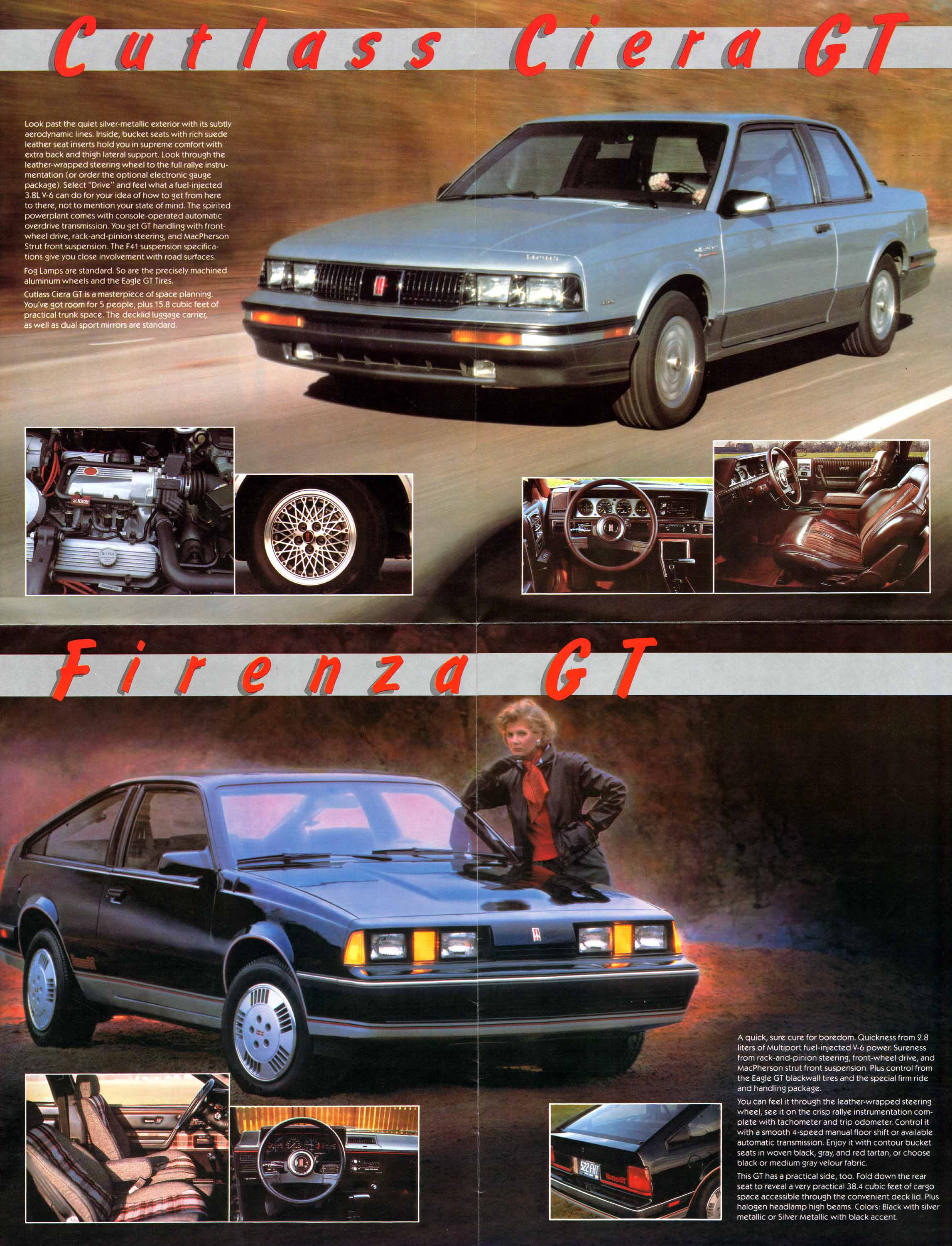 1985 Oldsmobile Three For The Road Foldout Page 4